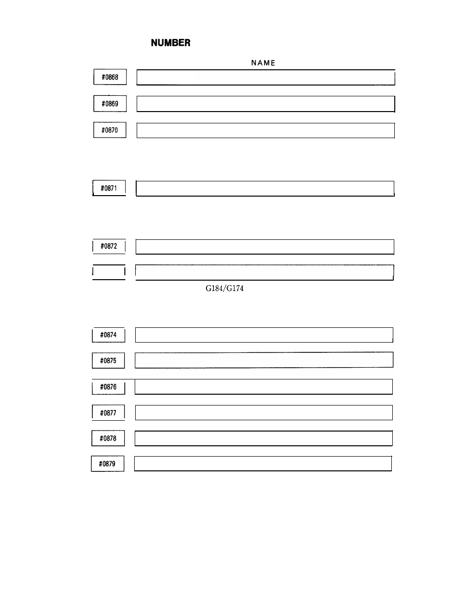 2 parameter, Table (cent’d ) | Yaskawa i80M Appendix User Manual | Page 154 / 339