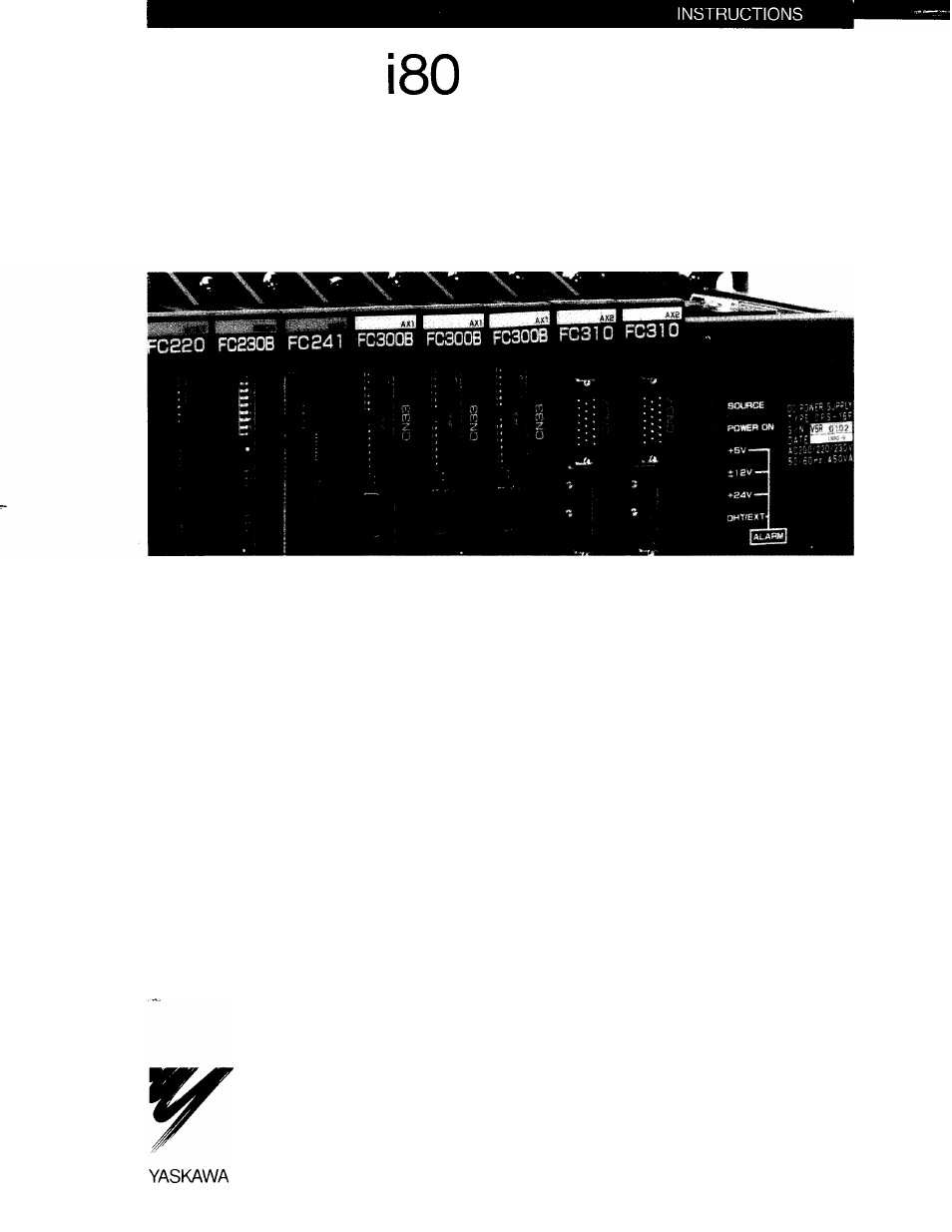 Yaskawa i80M Connecting Manual User Manual | 332 pages