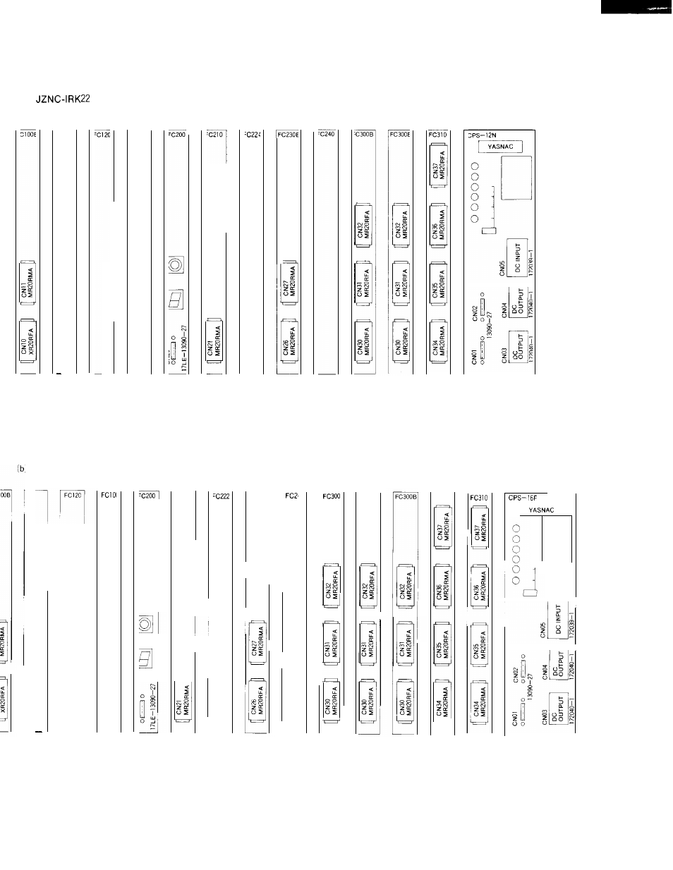 Connector layout | Yaskawa i80M Connecting Manual User Manual | Page 101 / 332