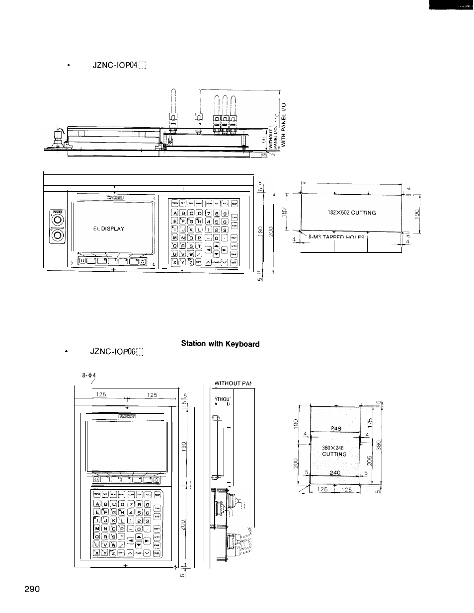 Yaskawa i80M Connecting Manual User Manual | Page 290 / 332