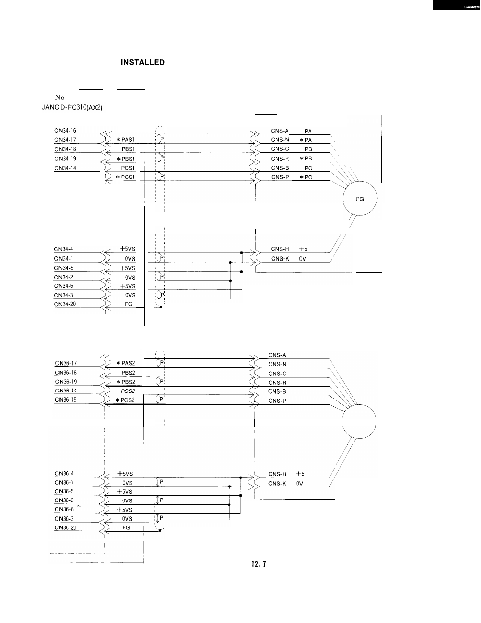 For separately, Pg spindle pulse generator , (1st spindle), Spindle pulse generator (2nd spindle) | Yaskawa i80M Connecting Manual User Manual | Page 51 / 332