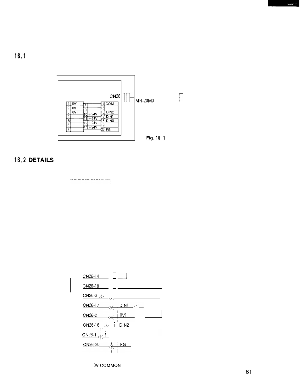 Direct-in connection, Connection to each unit, Of direct-in connection | Yaskawa i80M Connecting Manual User Manual | Page 61 / 332