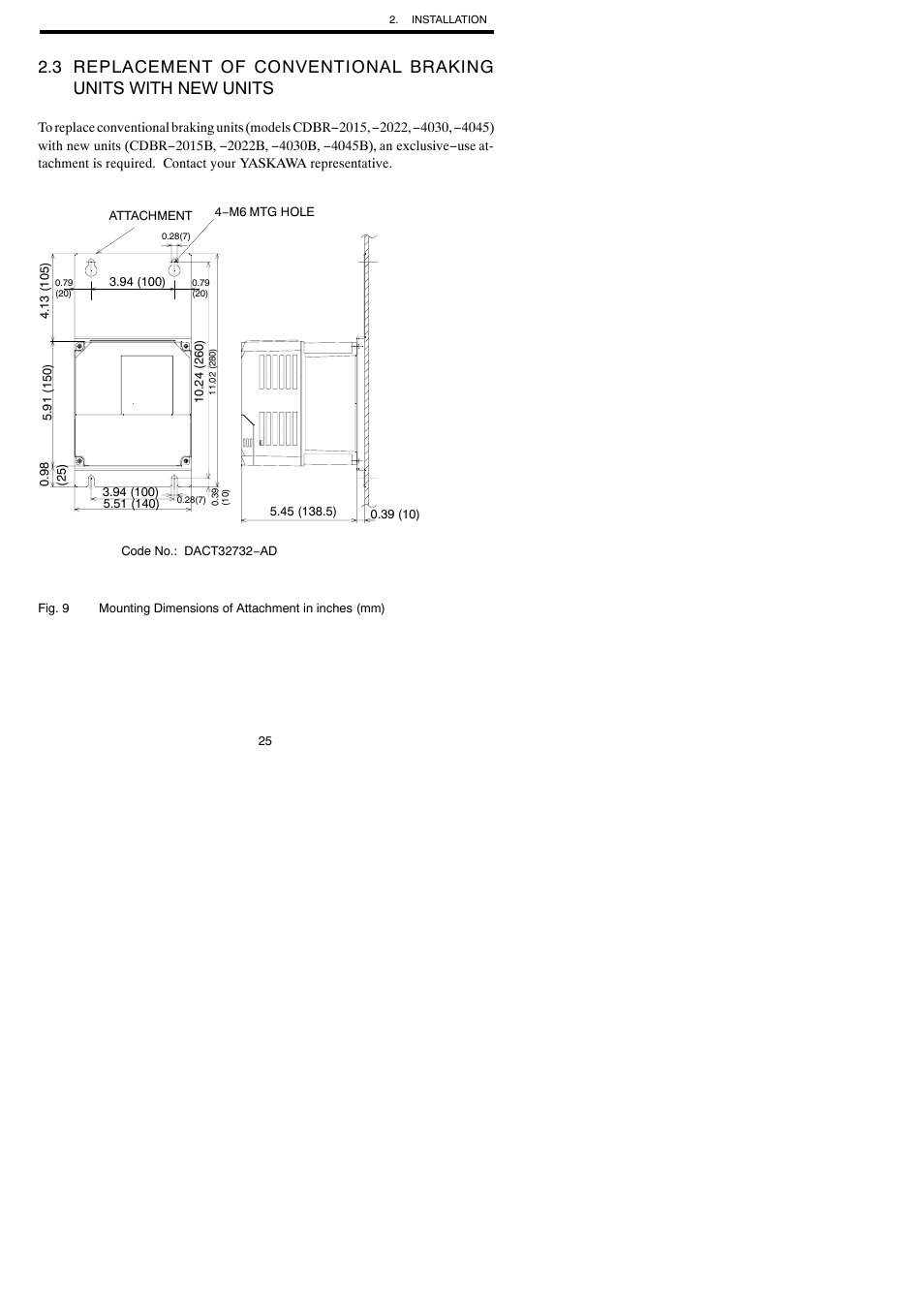 Yaskawa VARISPEED-600 SERIES INVERTER User Manual | Page 24 / 54