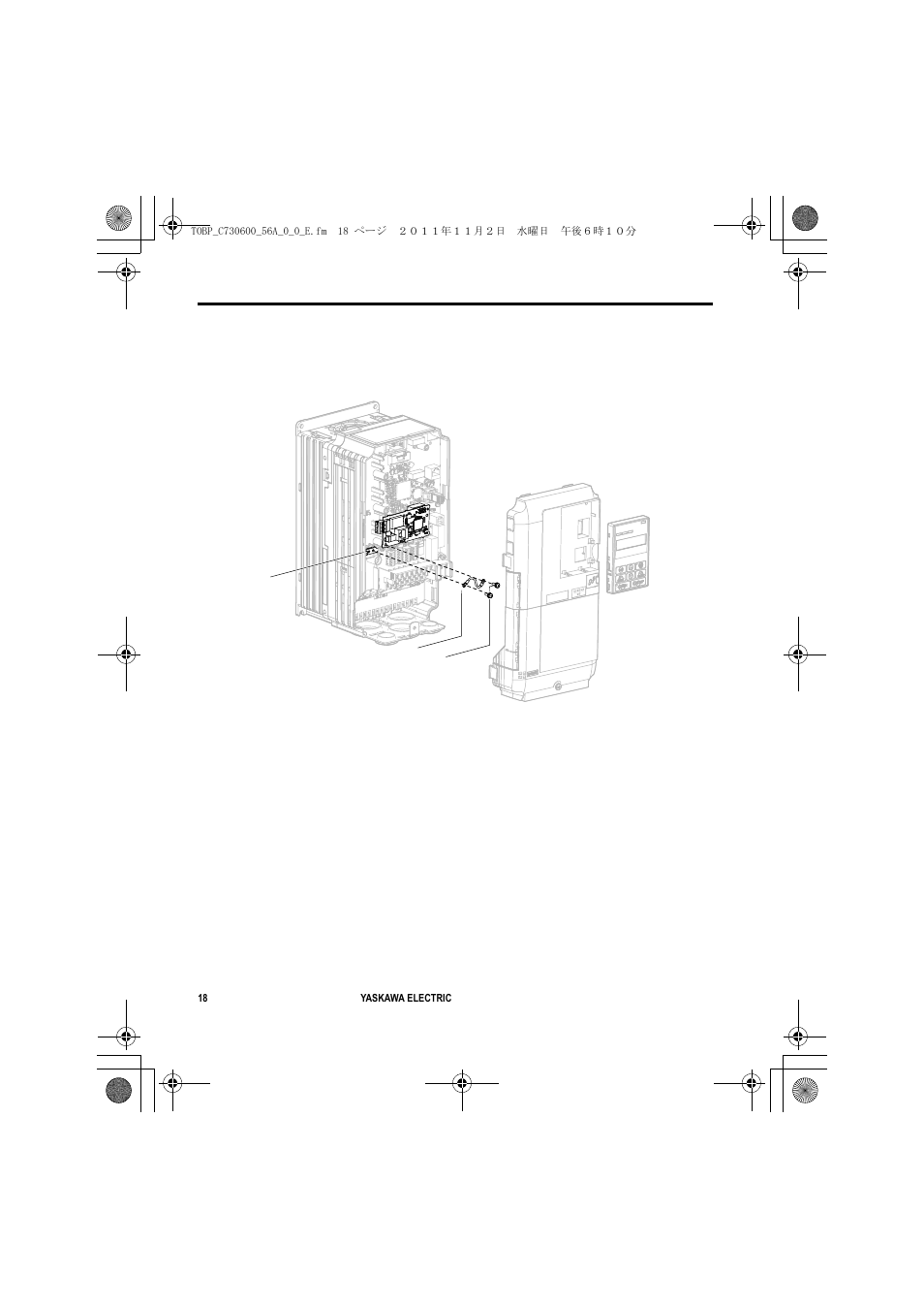 5 installation procedure | Yaskawa SI-W3 User Manual | Page 18 / 80