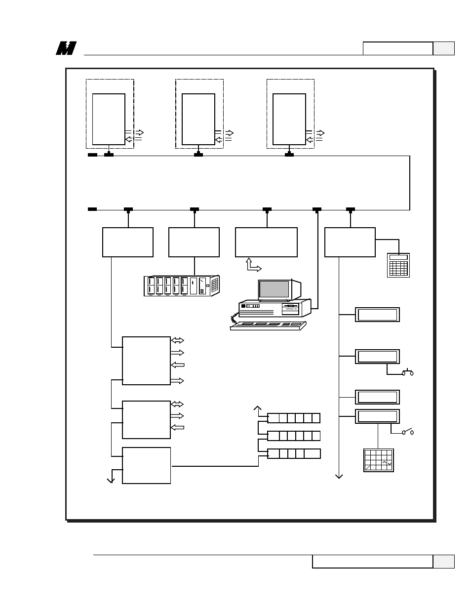Figure 1. typical microtrac dsd system diagram, Introduction, System considerations | Yaskawa DSD 406 User Manual | Page 12 / 114