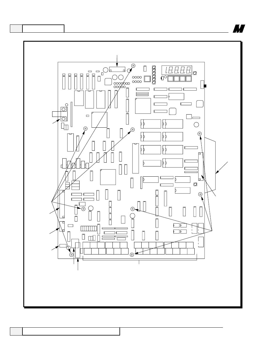 Figure 11. dsd drive control pcb, Maintenance, Replacing dsd drive control pcb | Yaskawa DSD 406 User Manual | Page 82 / 114