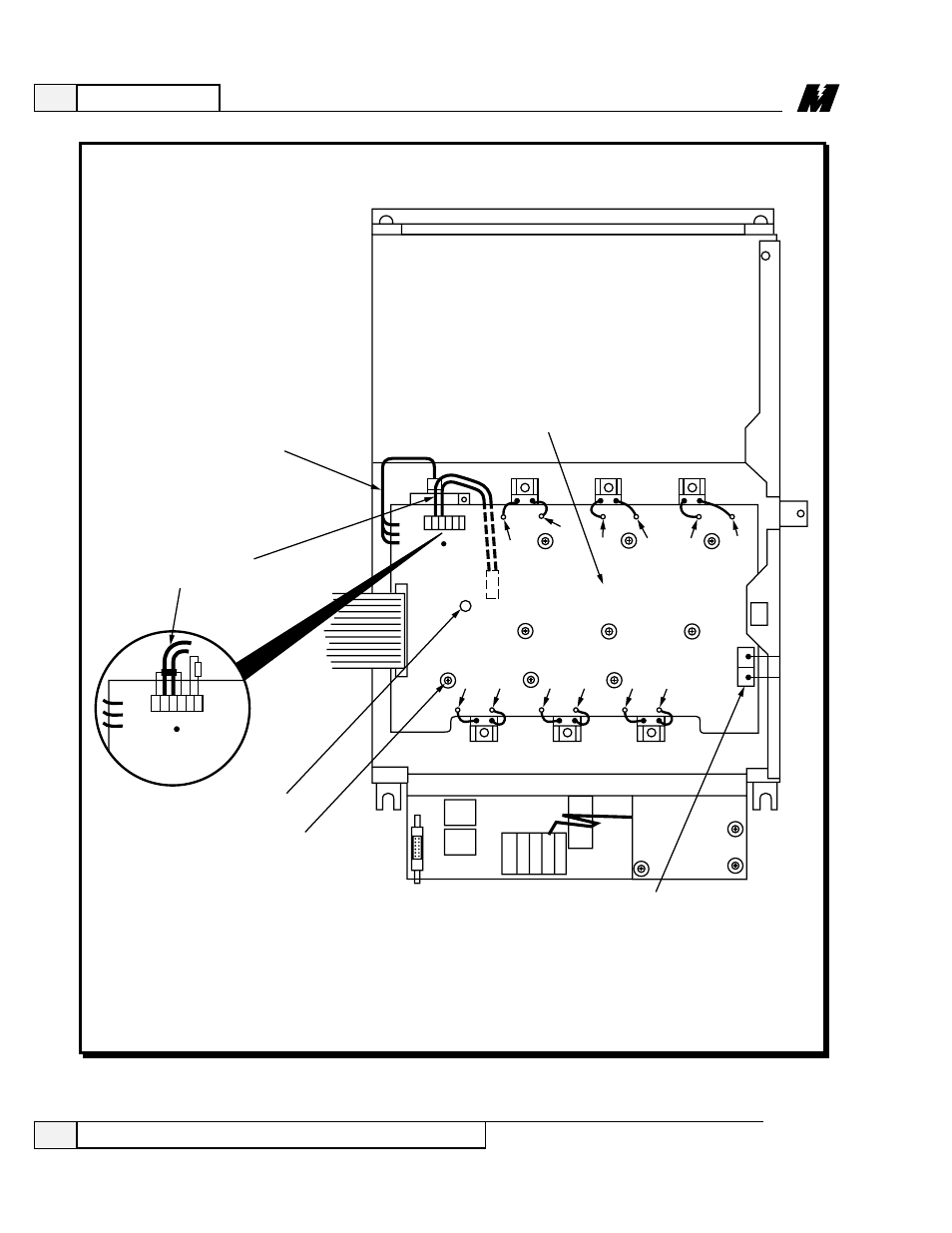 Figure 14. dsd armature interface pcb replacement, Maintenance, Replacing the dsd armature interface pcb | Yaskawa DSD 406 User Manual | Page 90 / 114