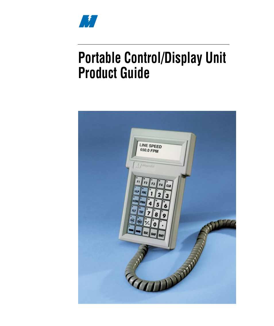 Yaskawa Portable Control Display Unit User Manual | 70 pages