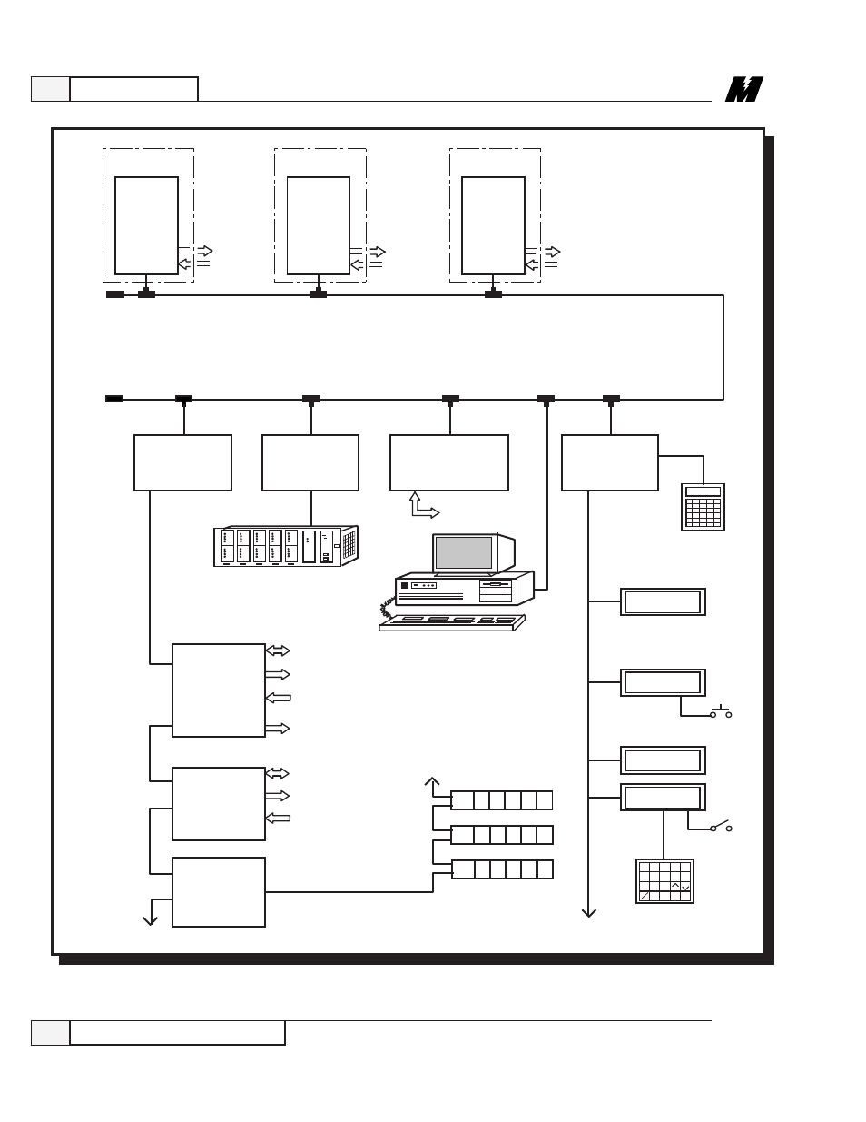 Figure 1. typical microtrac system diagram, Introduction, System considerations | Yaskawa VCD 723 User Manual | Page 20 / 120