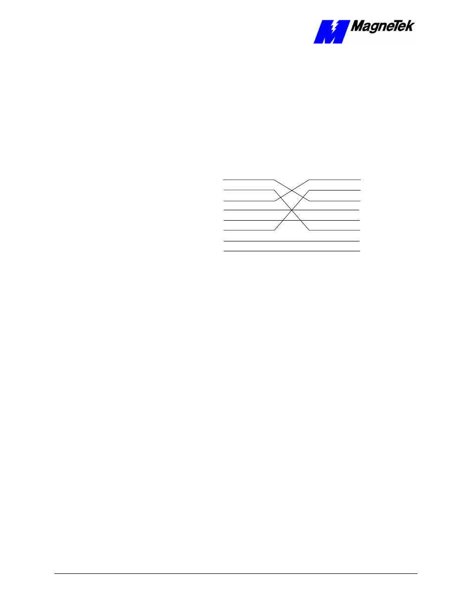 Ethernet hub or crossover cable, Smart trac ethernet card, Figure 3. ethernet crossover cable pinout | Yaskawa SmartTrac Ethernet Card User Manual | Page 12 / 43