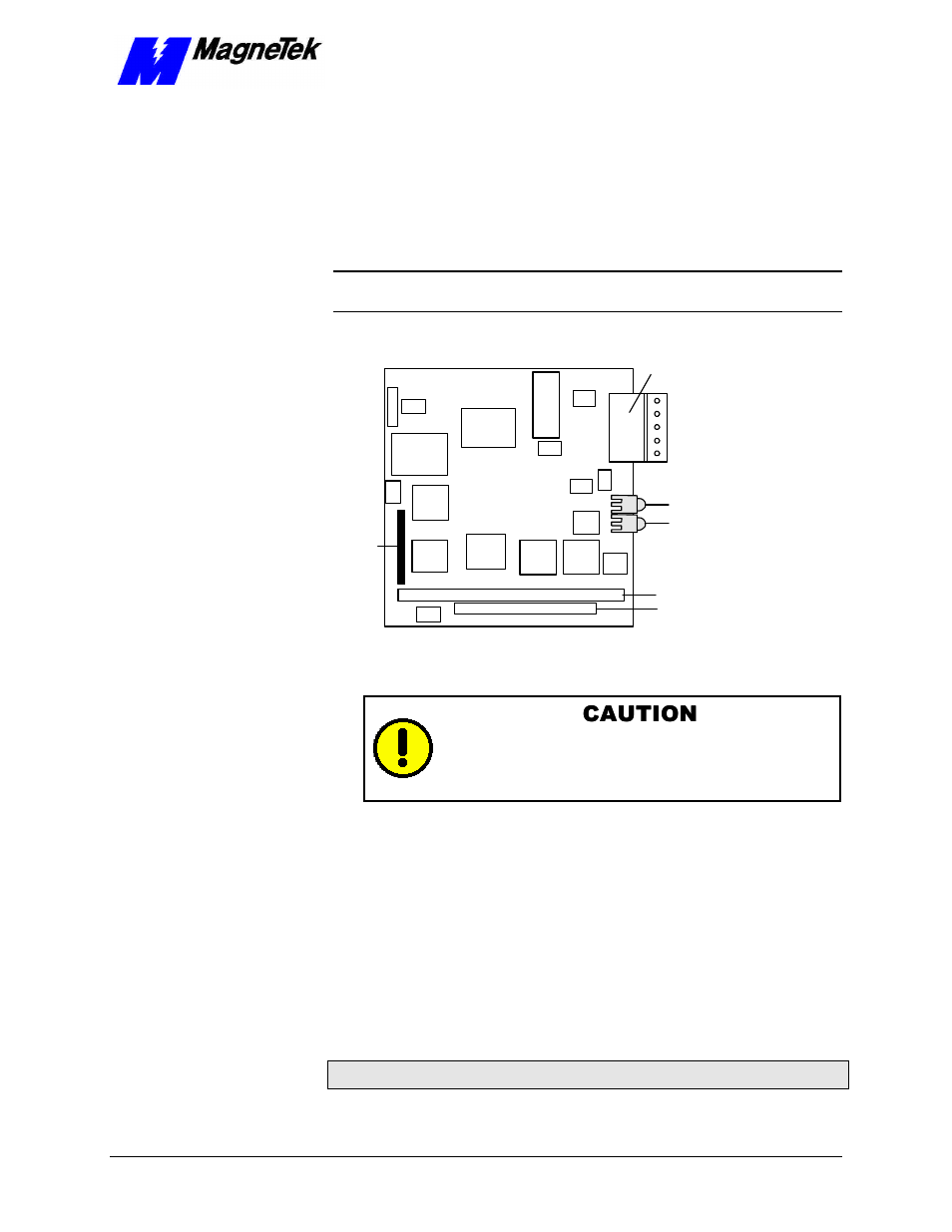 Caution | Yaskawa SmartTrac DeviceNet Card User Manual | Page 17 / 43