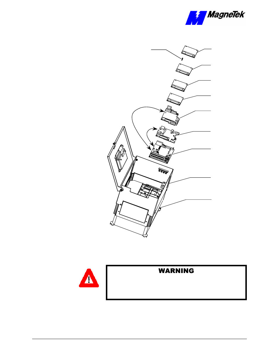 Warning | Yaskawa SmartTrac PCIM Card User Manual | Page 12 / 36