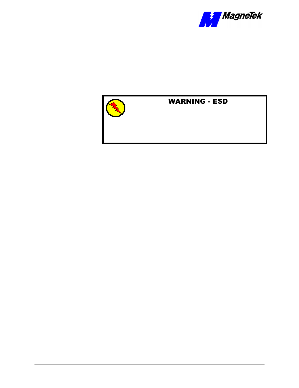 General safety precautions - warnings, Important warranty information, Warning - esd | Yaskawa SmartTrac PCIM Card User Manual | Page 6 / 36