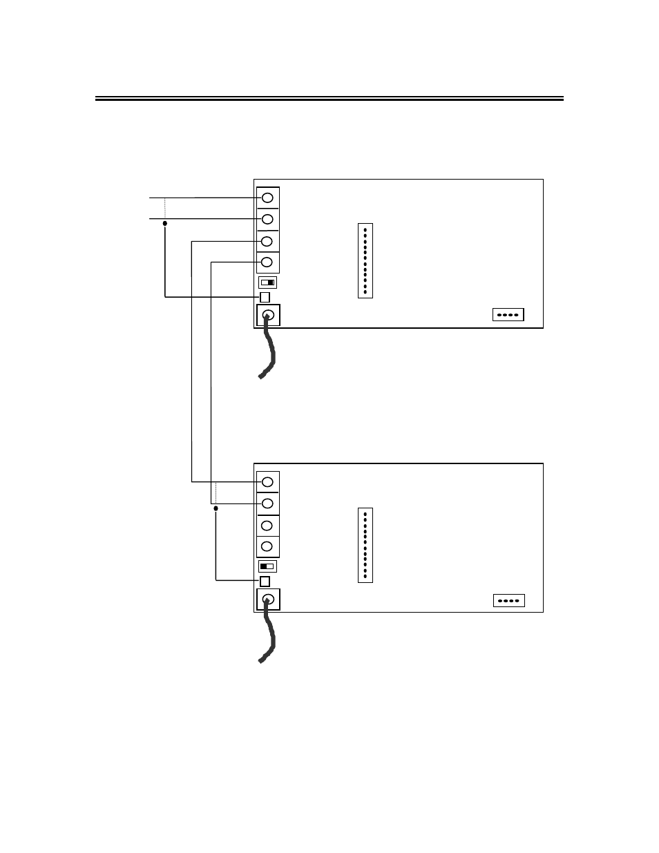 Connection of multiple drives | Yaskawa GPD 515-G5 Modbus RTU User Manual | Page 13 / 77