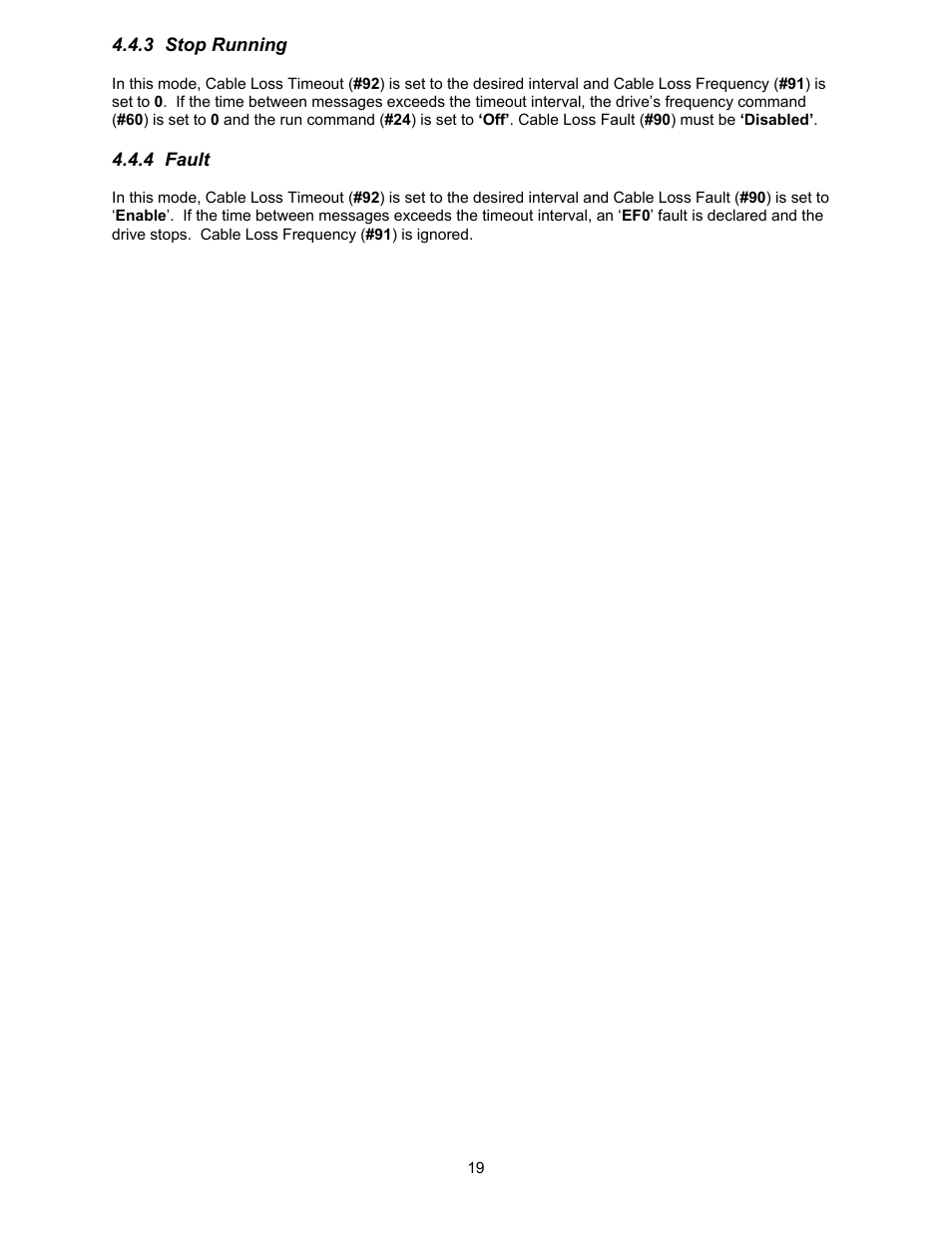 Yaskawa GPD506/P5 with Apogee FLN Option User Manual | Page 20 / 26