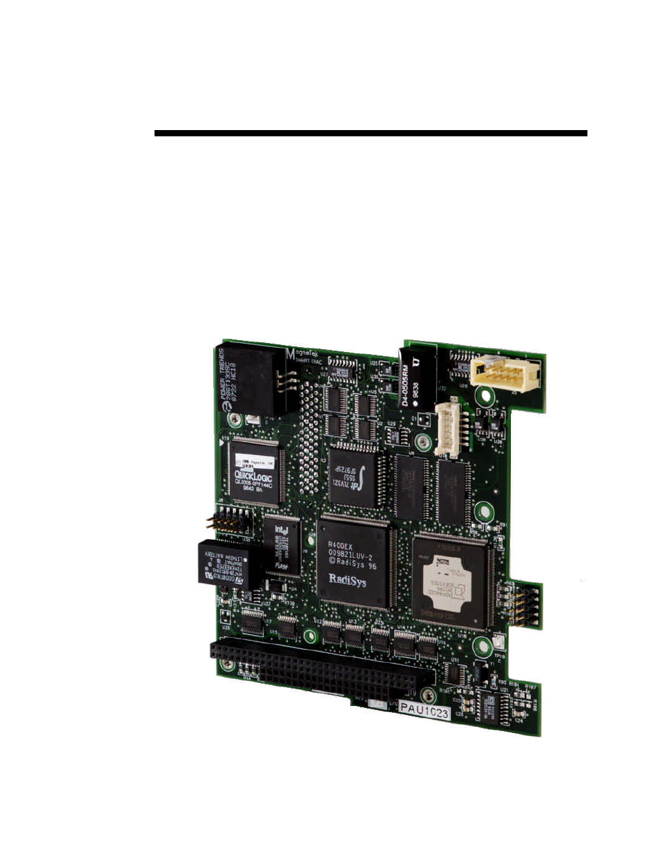 Yaskawa SmartTrac CPU Card User Manual | 37 pages