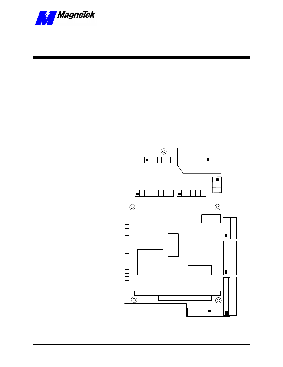 Appendix b-card layout, Appendix b - card layout, Smart trac pg card – component side | Yaskawa SmartTrac PG Card User Manual | Page 23 / 41