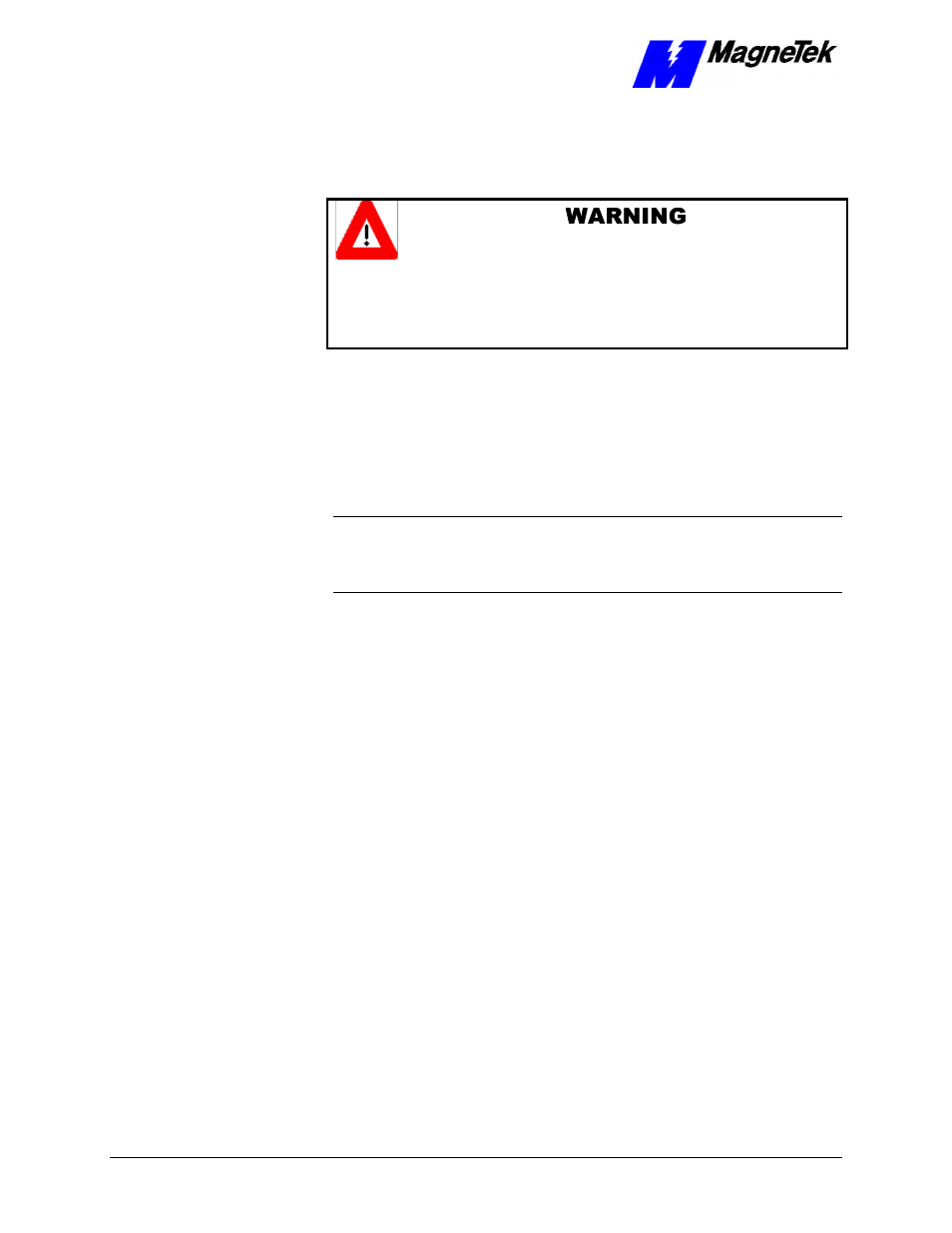 Checking the power supply output, Warning warning | Yaskawa SmartTrac PS Card User Manual | Page 16 / 28