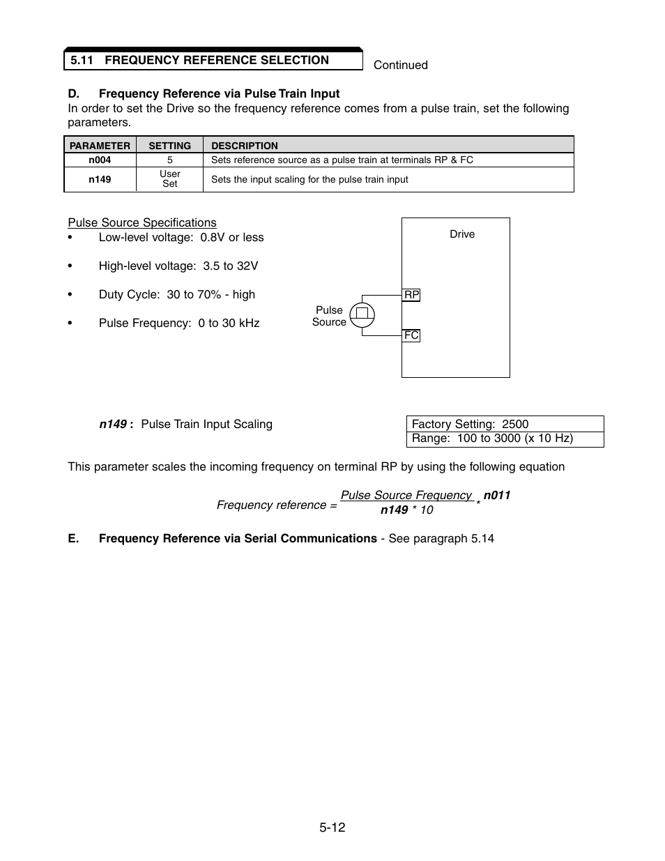 Yaskawa V7 Drives User Manual | Page 64 / 158