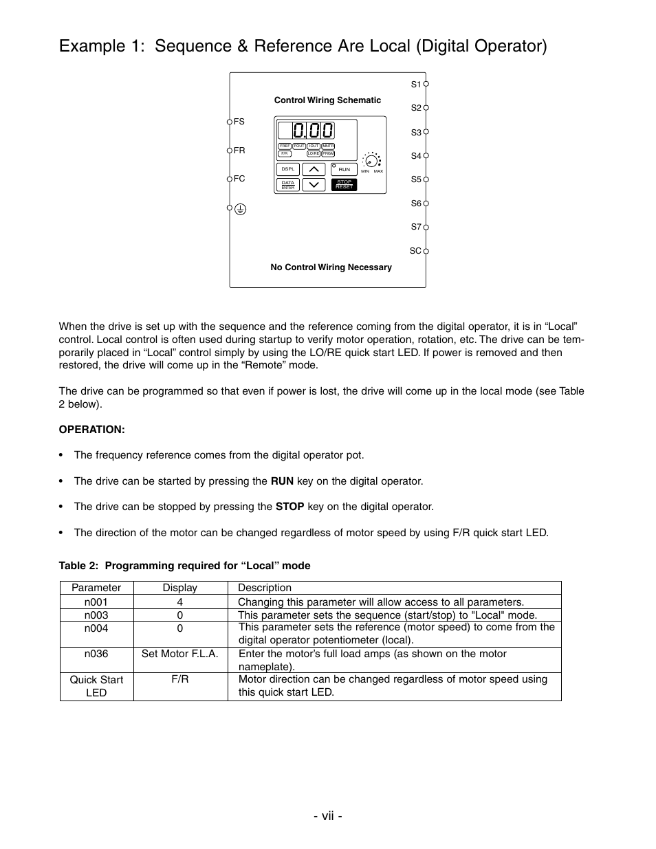 Yaskawa V7 Drives User Manual | Page 9 / 158