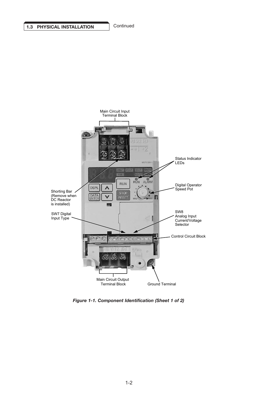 Yaskawa J7 Drive User Manual | Page 14 / 96