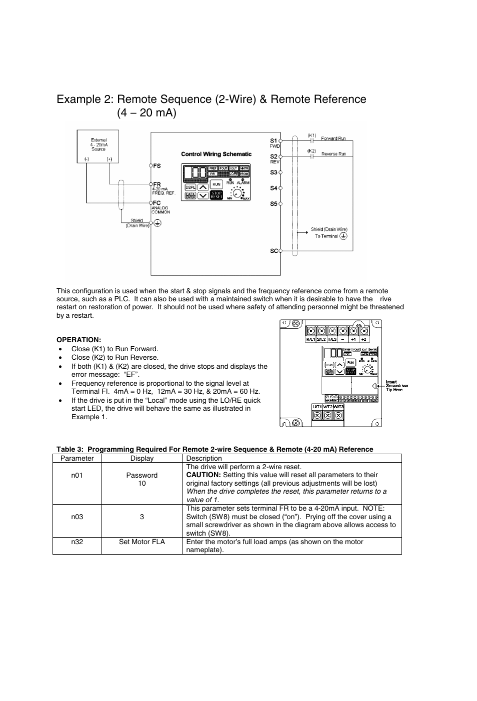 Yaskawa J7 Drive User Manual | Page 8 / 96