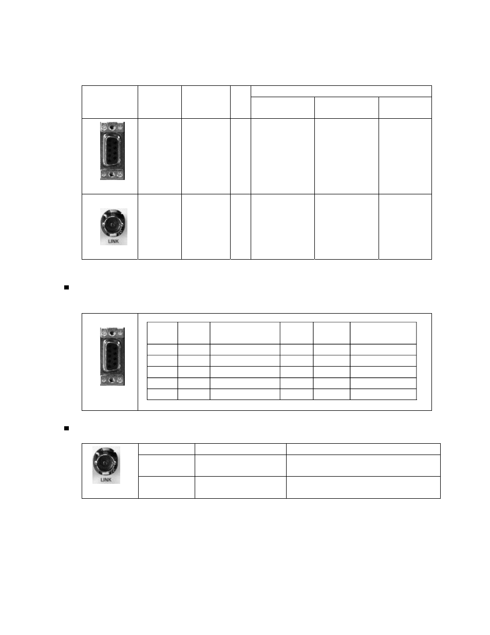 Pclink module connection specifications, 1 connector specifications, 2 connector pin arrangement | Yaskawa MP2000 Series User Manual | Page 15 / 48