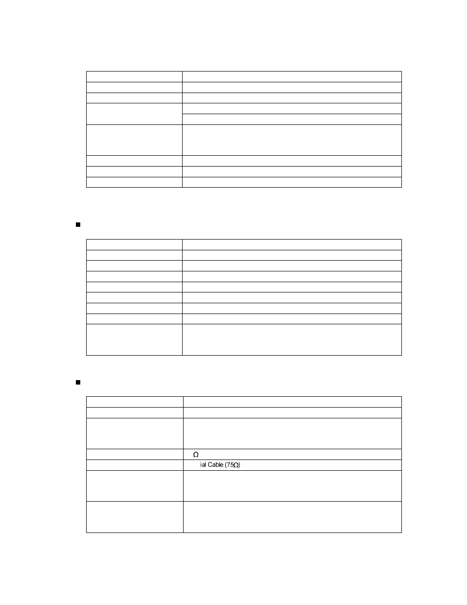 4 module specifications | Yaskawa MP2000 Series User Manual | Page 9 / 48