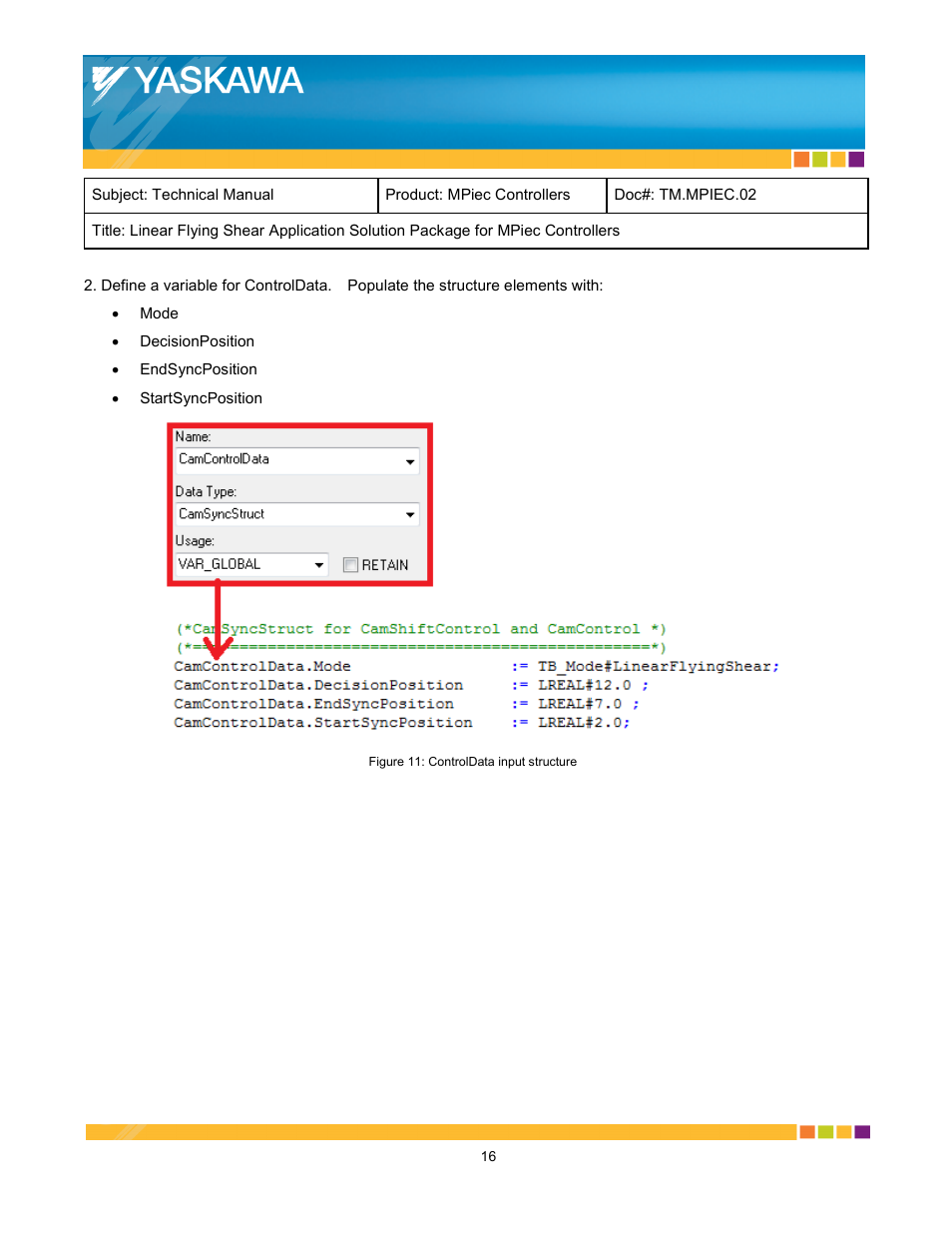 Yaskawa MPiec Controllers User Manual | Page 16 / 17