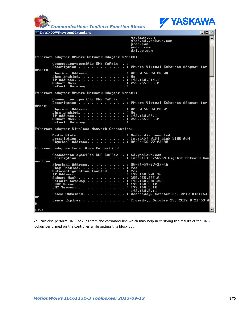 Yaskawa MotionWorks IEC Toolboxes User Manual | Page 183 / 592