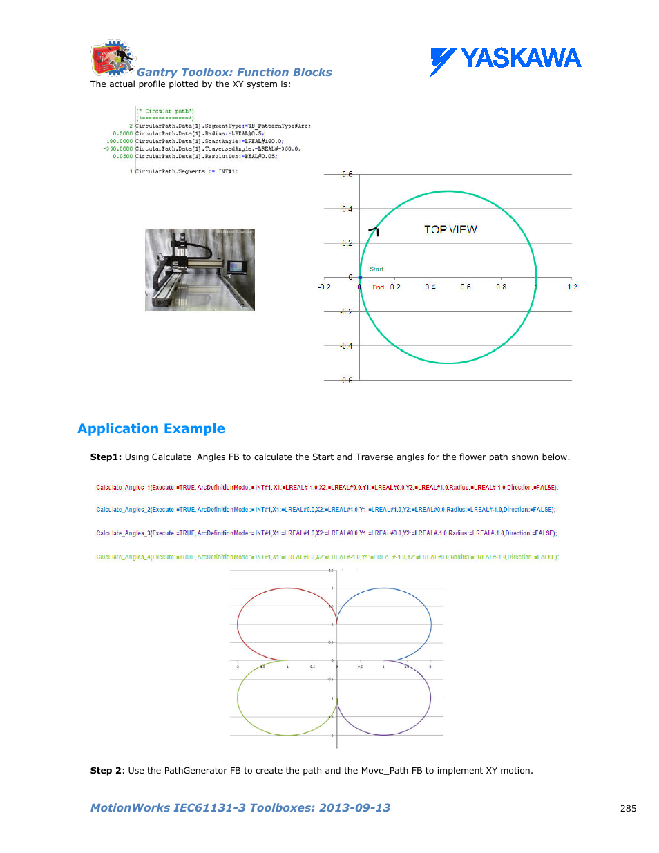 Application example | Yaskawa MotionWorks IEC Toolboxes User Manual | Page 298 / 592