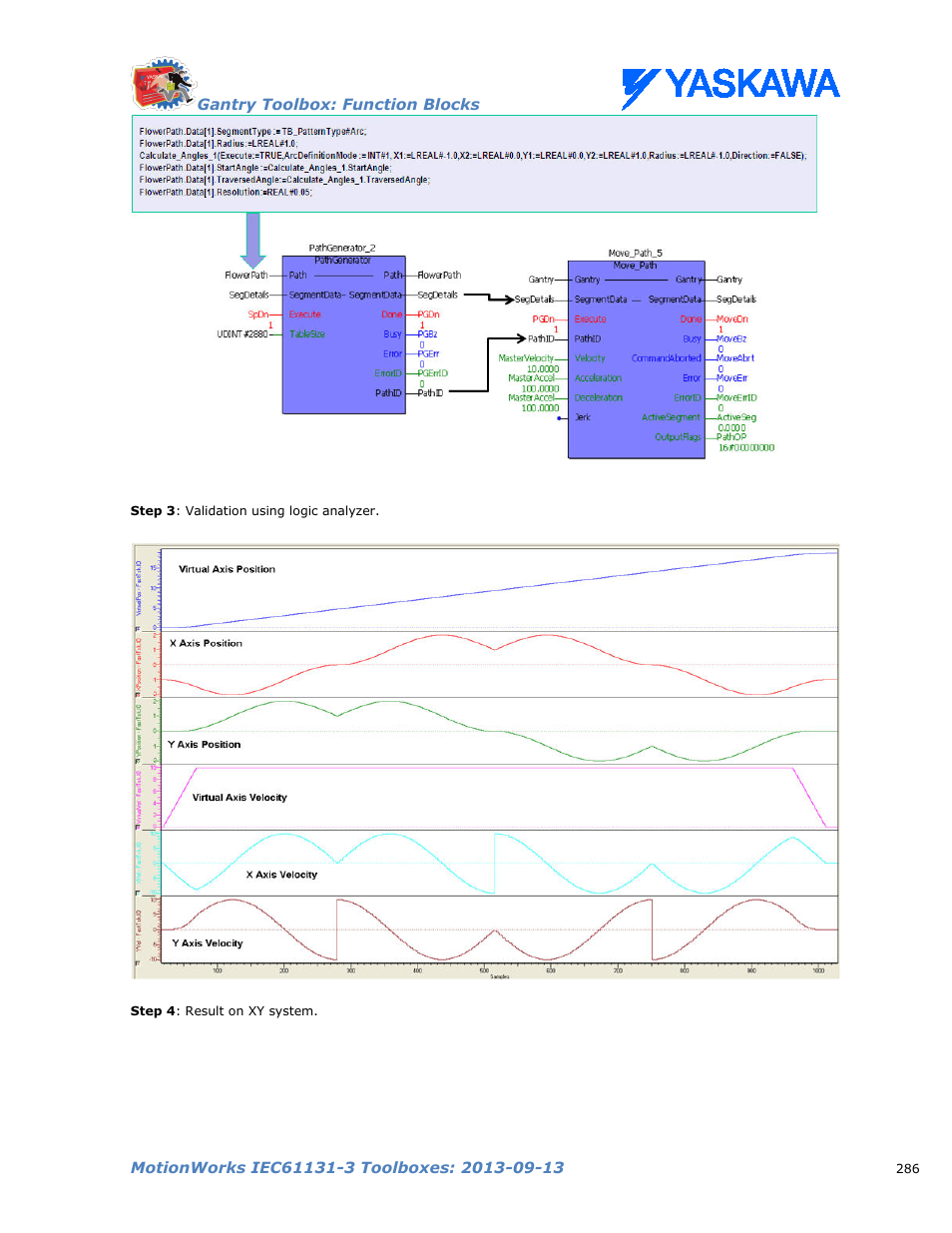 Yaskawa MotionWorks IEC Toolboxes User Manual | Page 299 / 592