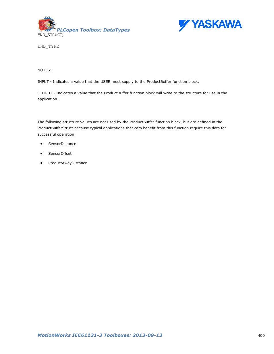Yaskawa MotionWorks IEC Toolboxes User Manual | Page 413 / 592