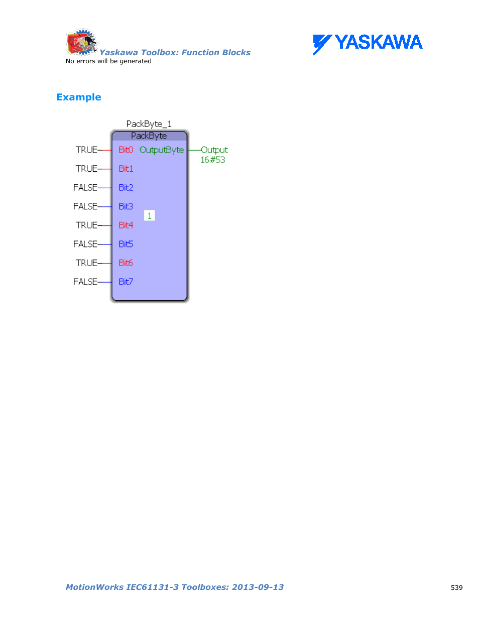 Example | Yaskawa MotionWorks IEC Toolboxes User Manual | Page 552 / 592