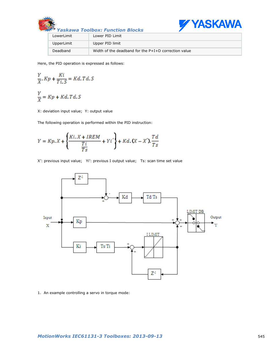 Yaskawa MotionWorks IEC Toolboxes User Manual | Page 558 / 592