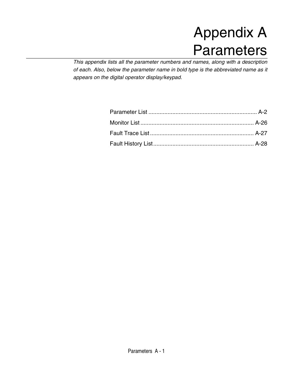 Appendix a - parameters, Appendix a parameters | Yaskawa P7 Drive User Manual User Manual | Page 175 / 252