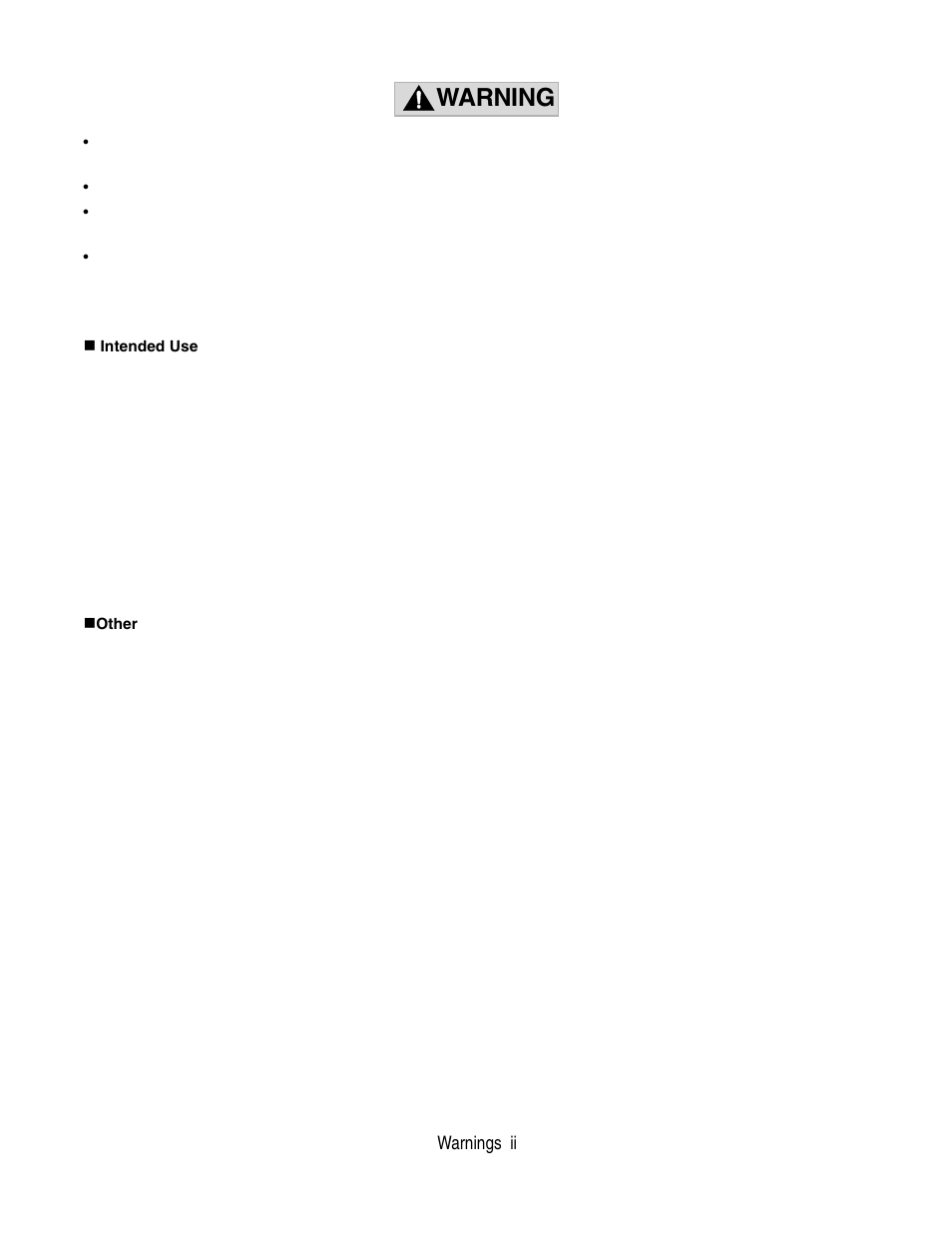 Warning | Yaskawa P7 Drive User Manual User Manual | Page 4 / 252