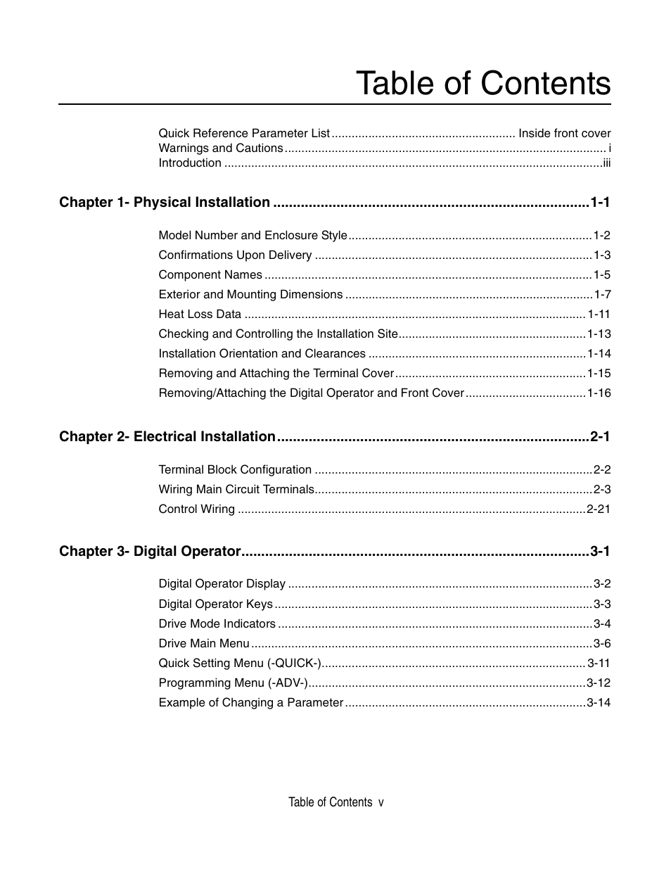 Yaskawa P7 Drive User Manual User Manual | Page 7 / 252
