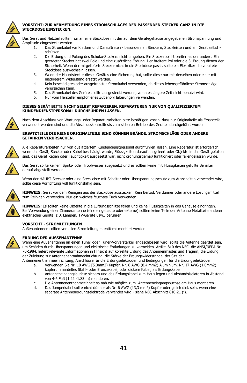 Cerwin-Vega POWERED DESKTOP XD3 User Manual | Page 42 / 53