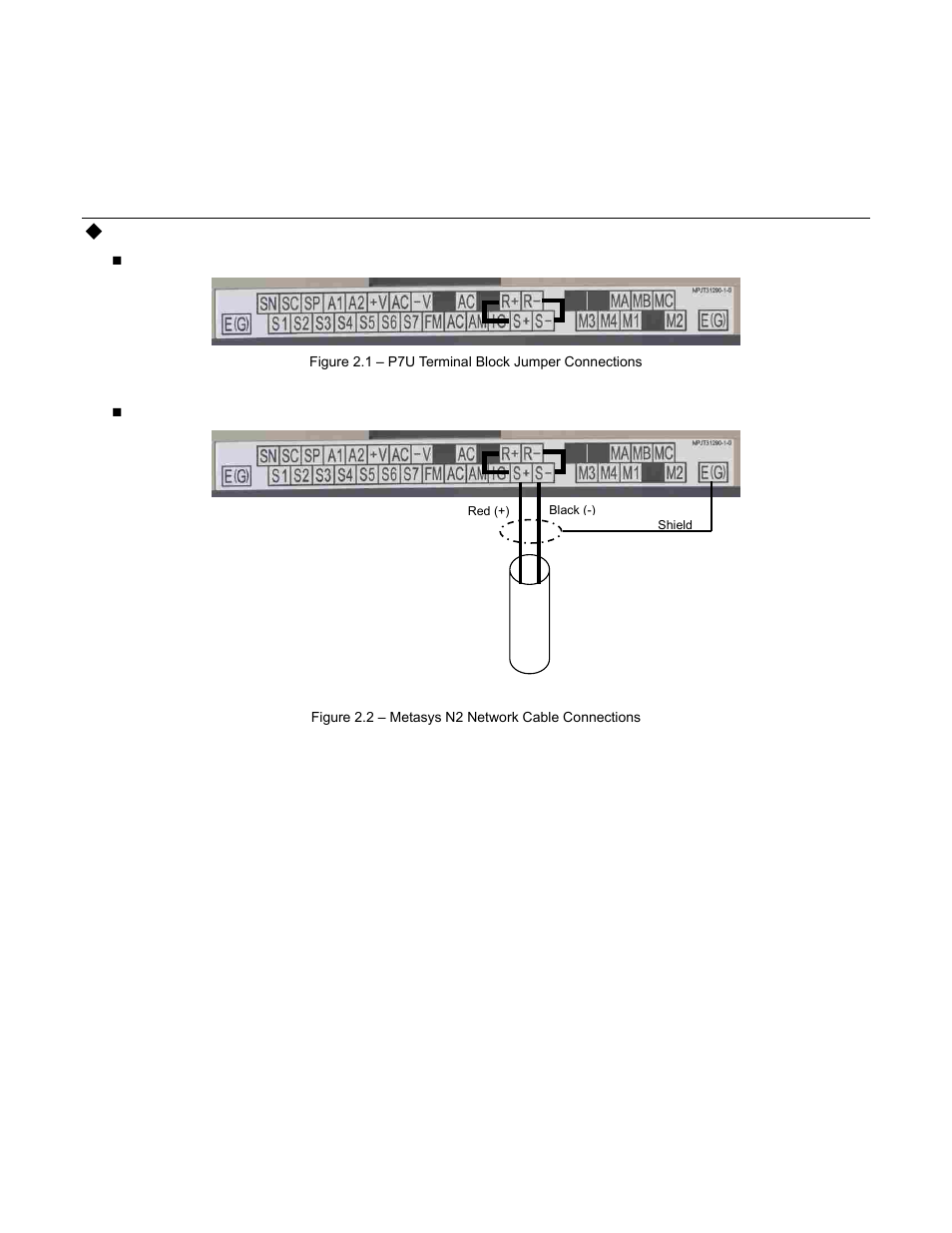 Physical connection, Network connection | Yaskawa P7 Metasys N2 User Manual | Page 17 / 53