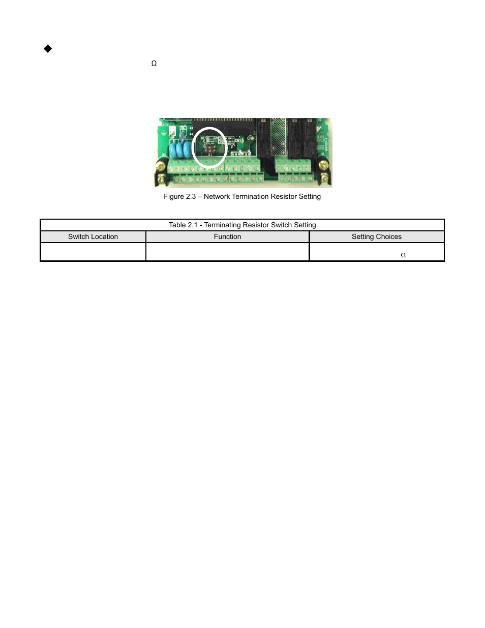 Network termination, Network connection 2-4 | Yaskawa P7 Metasys N2 User Manual | Page 18 / 53