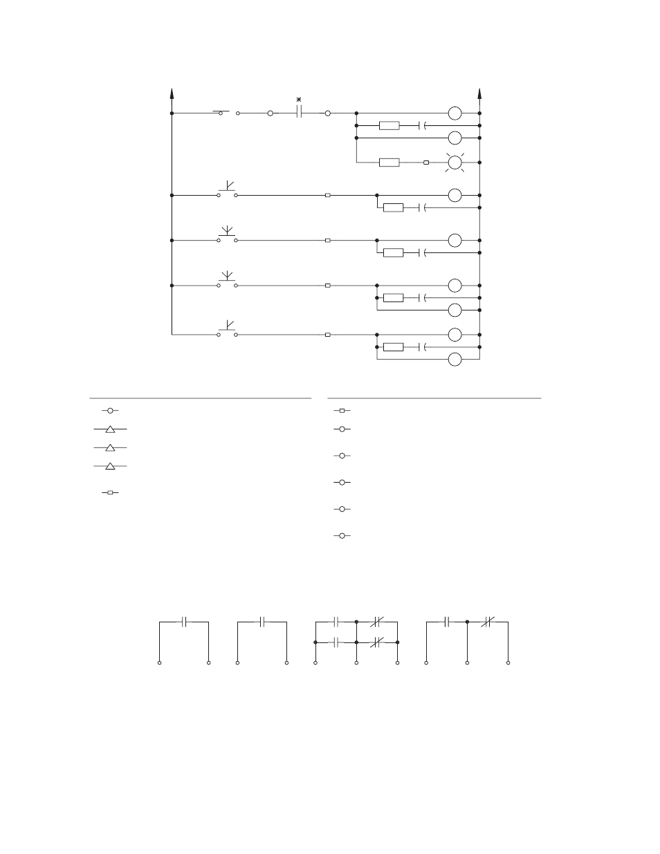 Electrical installation 2 - 25, Run and fault contact annunciation | Yaskawa P7B Drive Bypass User Manual | Page 63 / 291