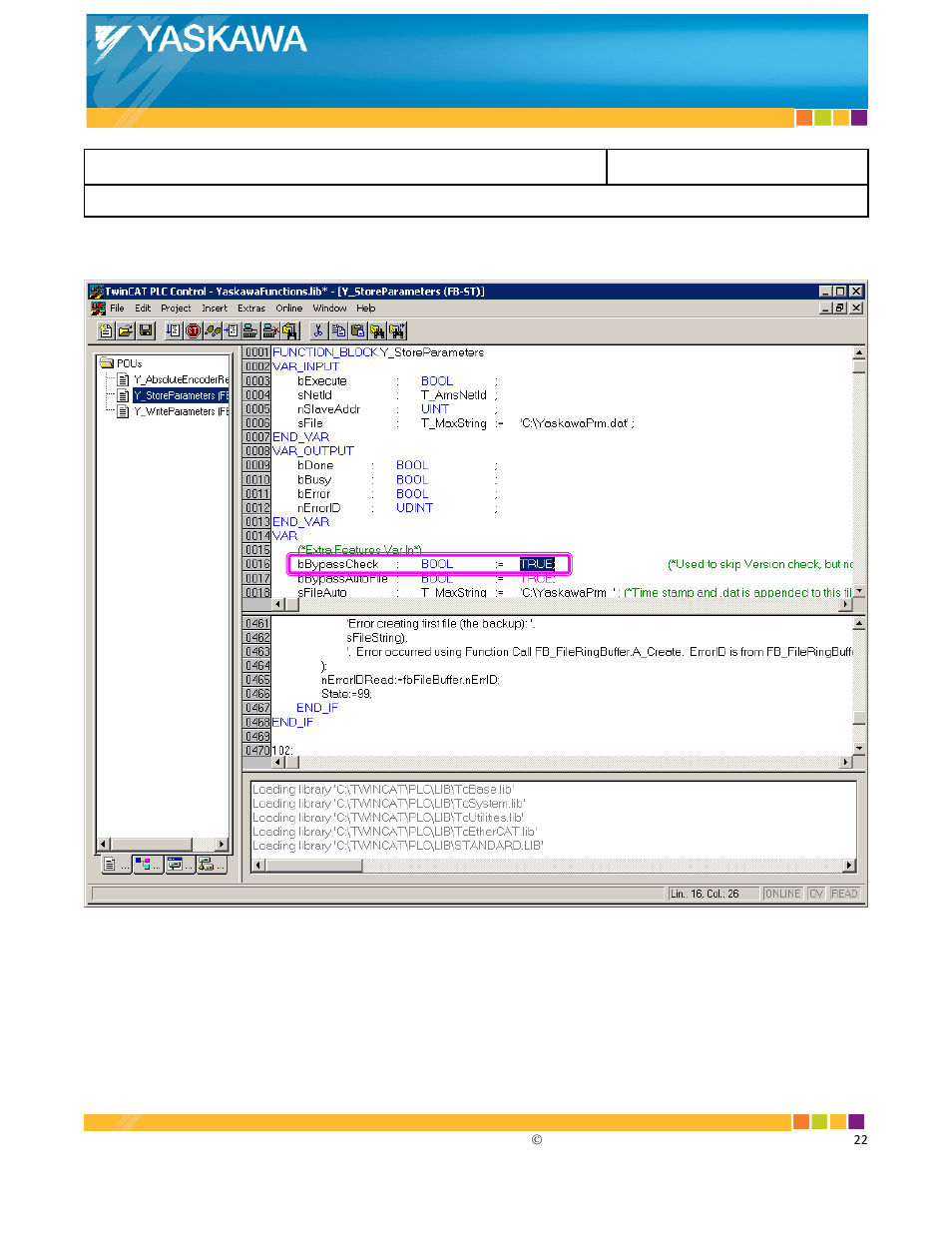 Yaskawa Sigma-5 with CANopen over EtherCAT User Manual | Page 19 / 22