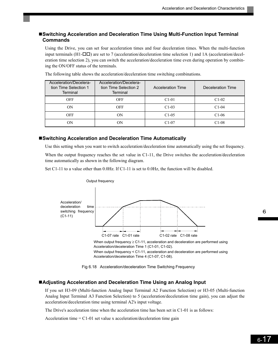 Yaskawa G7 Drive User Manual | Page 234 / 454