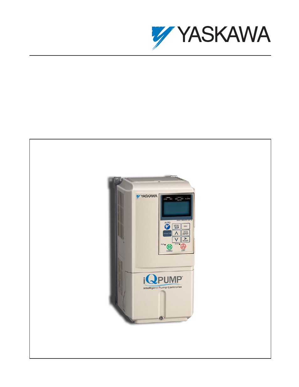 Yaskawa iQpump Drive User Manual User Manual | 235 pages