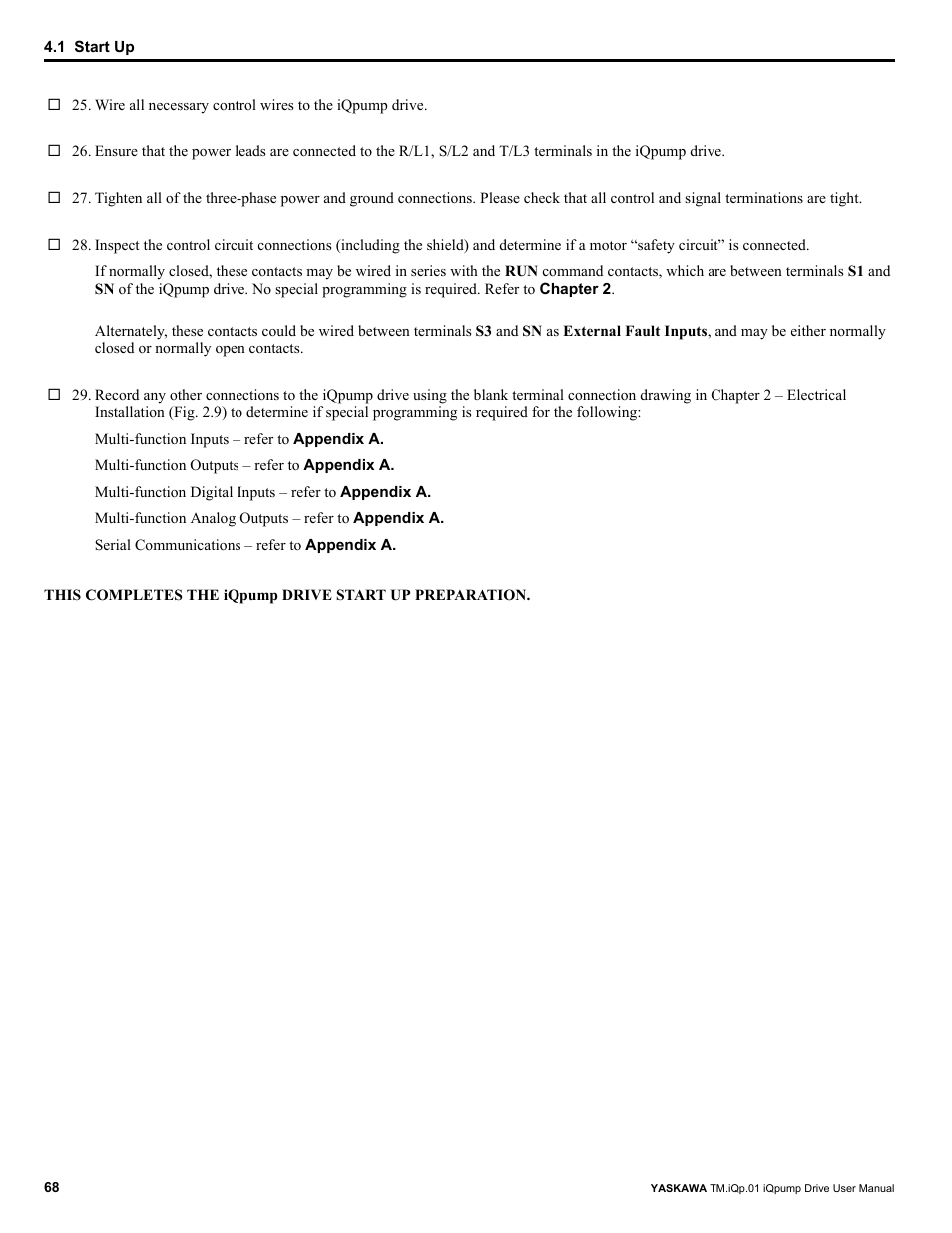 Yaskawa iQpump Drive User Manual User Manual | Page 68 / 235