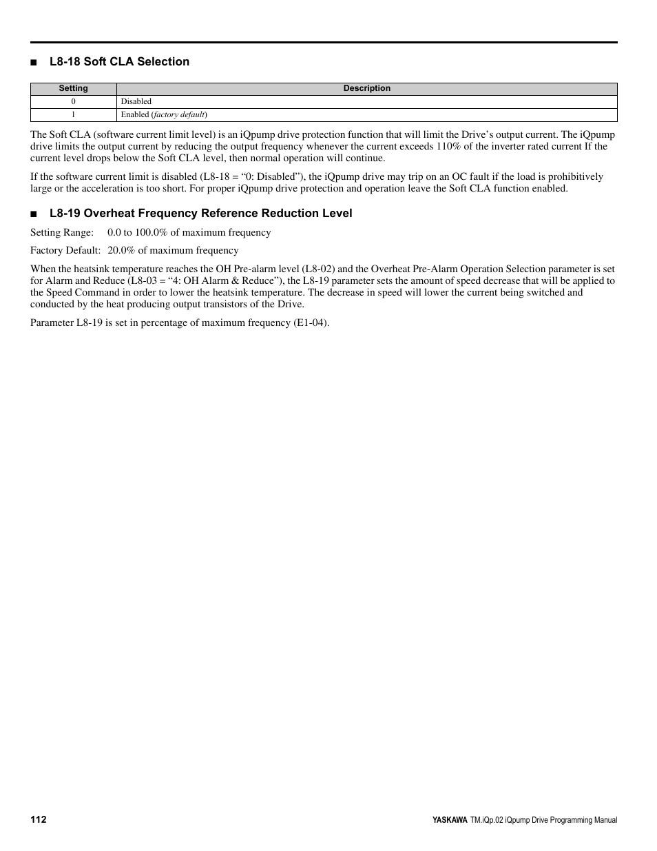 Yaskawa iQpump Programming Manual User Manual | Page 112 / 210