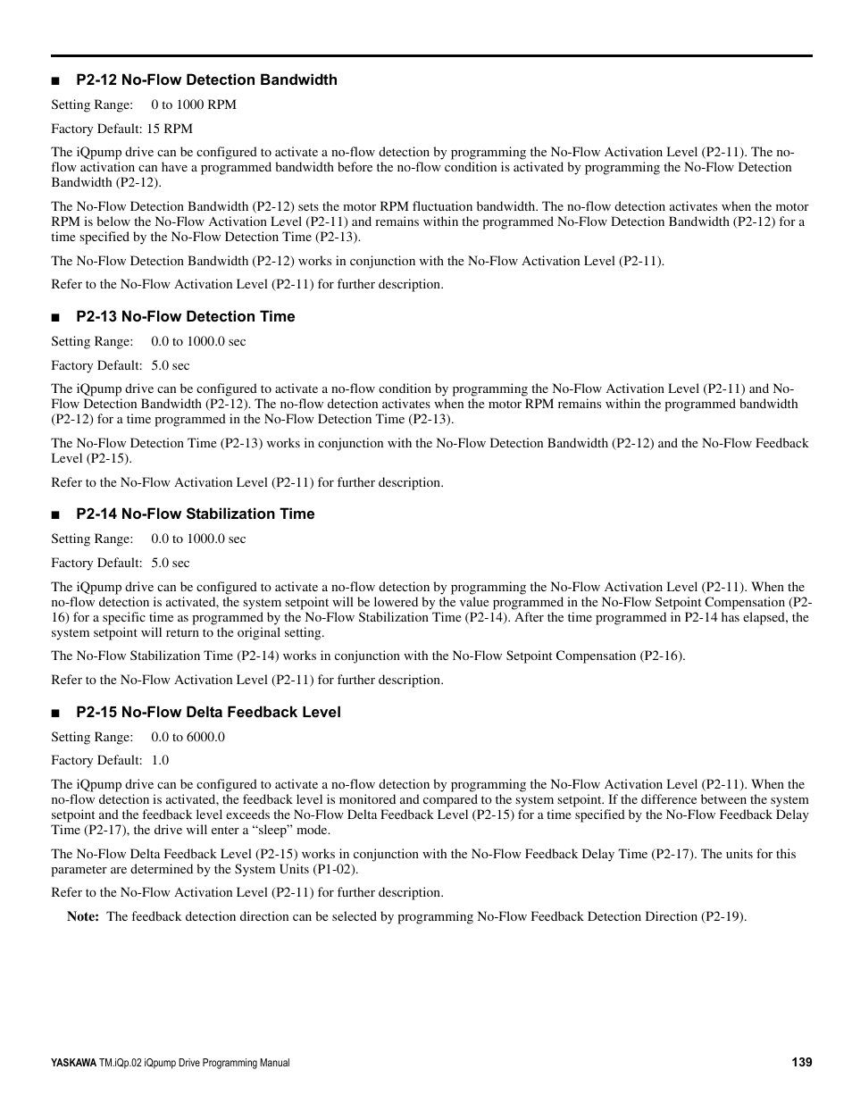 Yaskawa iQpump Programming Manual User Manual | Page 139 / 210