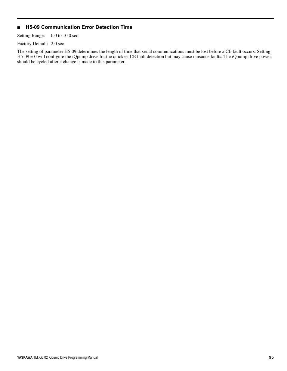 Yaskawa iQpump Programming Manual User Manual | Page 95 / 210