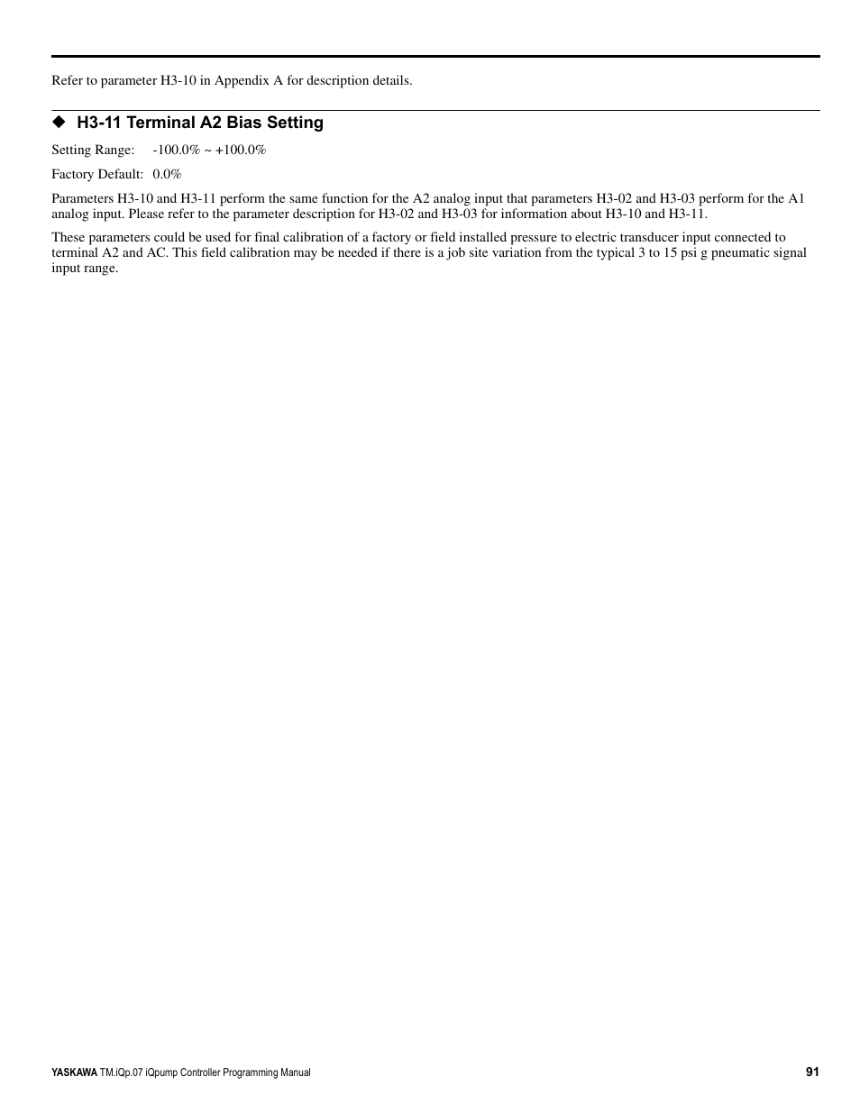 Yaskawa iQpump Controller Programming Manual User Manual | Page 91 / 302
